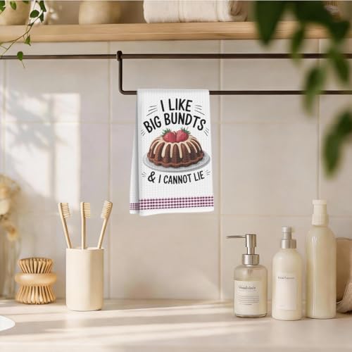Funny Baking Kitchen Towels 14x24 Inch, Funny Gifts Dish Towels - Image 4