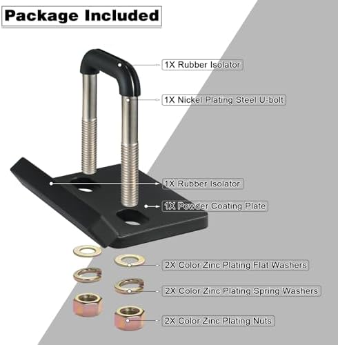 TOPSHINE Trailer Hitch Tightener Anti-Rattle Stabilizer - Image 2