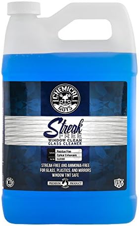 Chemical Guys, Streak-Free Glass & Window Cleaner, Ammonia-Free, 1 Gallon by ChemicalGuys