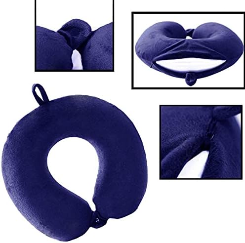 Travel Pillow - Memory Foam Neck Pillow Support Pillow, Luxury Compact & - Image 2