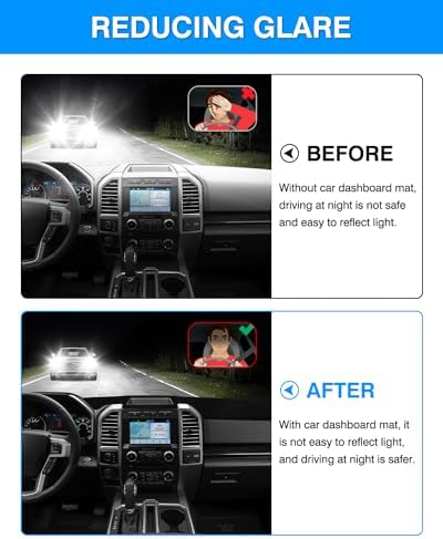 Autorder Dashboard Cover Mat for 2018-2021 Ford Expedition Accessories Dash - Image 4