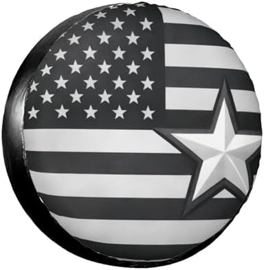 Spare Tire Cover，American USA Flag Camper Spare Tire Cover Waterproof Sun - Image 2