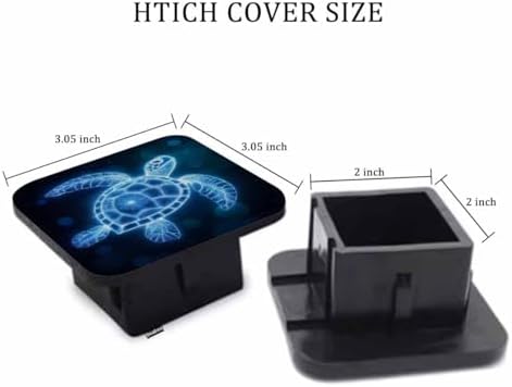 Turtle Car Towing Hitch Covers - Image 2