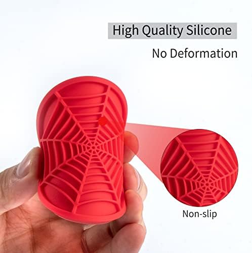 Alpmosn 4PCS Spider Web Car Coasters - Image 4
