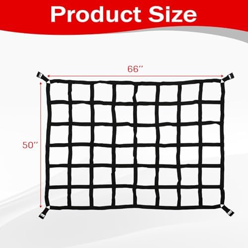 66" x 50" Truck Bed Cargo Net - Image 3