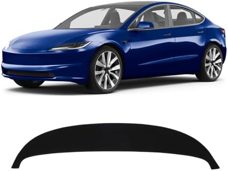 KUST Black Dash Cover for 【2024-2026 Tesla Model 3 Highland】 Dashboard Cover by KUST