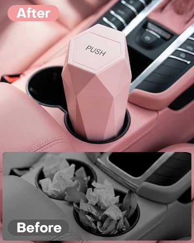 HOTOR Car Trash Can with Lid, 2 Pack - Image 5