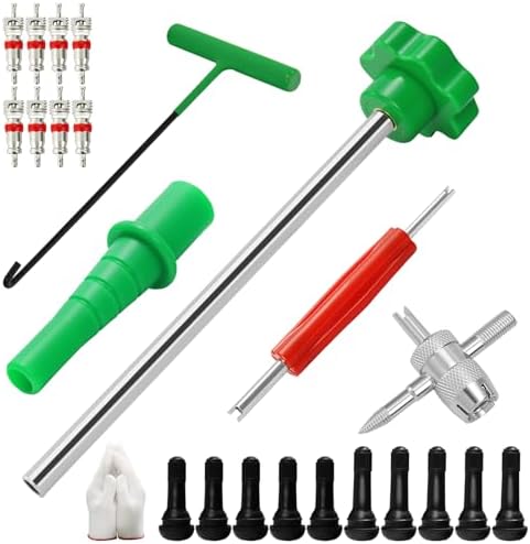 23PCS Tire Valve Stem Tool，Quick Change Valve Installer Kit by Unknown