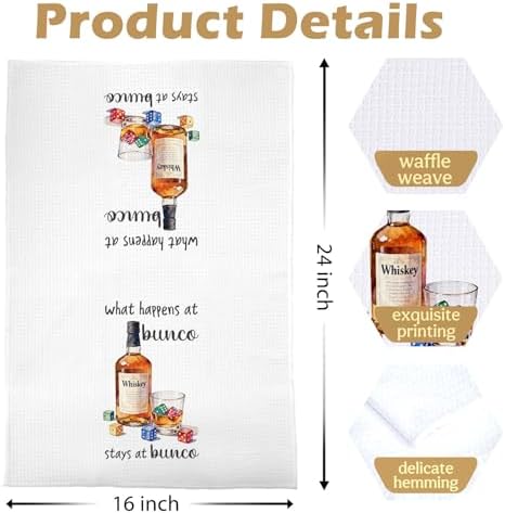Bunco Gifts Kitchen Towels - Image 5