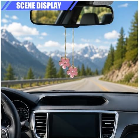 Daisy Car Rearview Mirror Hanging Accessories - Image 5