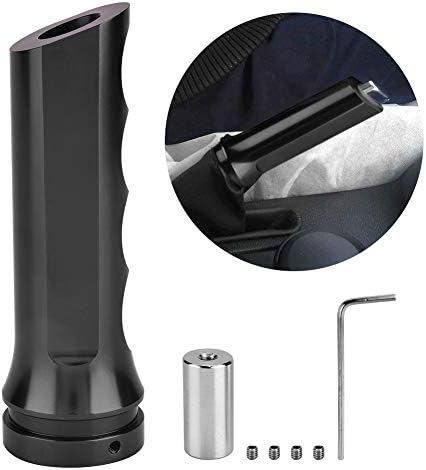 Aramox Universal Auto Car Aluminum HandBrake Cover Handle Protector Hand Brake - Image 5