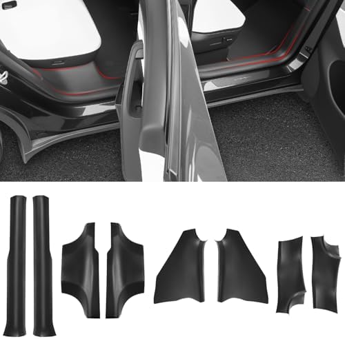 8pcs Door Sill Protector for Tesla Model Y Juniper 2025 2026 by Arcoche