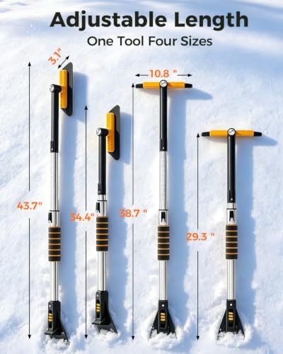 43.7" Snow Brush and Ice Scraper - Image 6