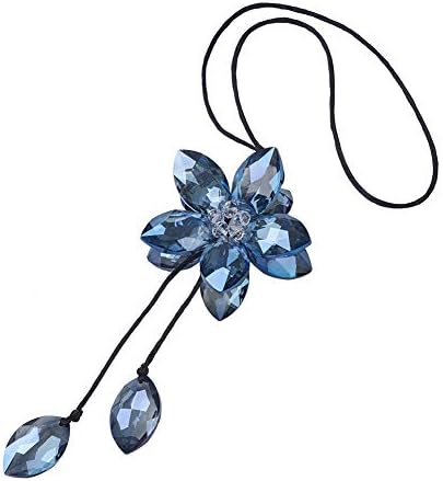 Crystal Flower Car Rear View Mirror Pendant - Image 6