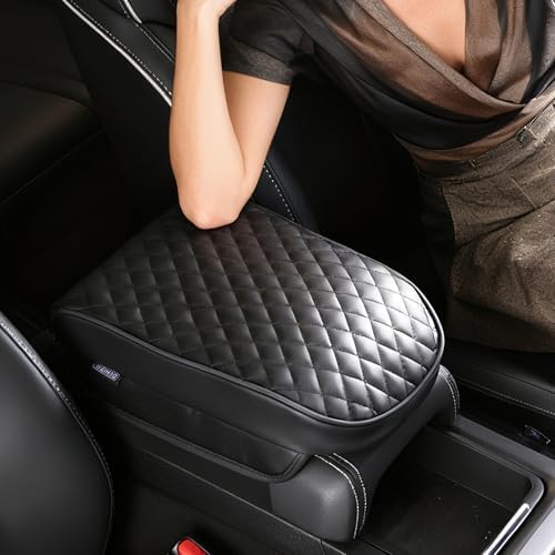 WEIHAO Car Arm Rest Cover Pad, Thick Padding 12.4x7.28x2.2 inch Car Armrest by WEIHAO
