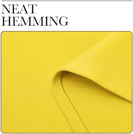 NICETOWN Bright Yellow Curtains 120" Long - Image 7