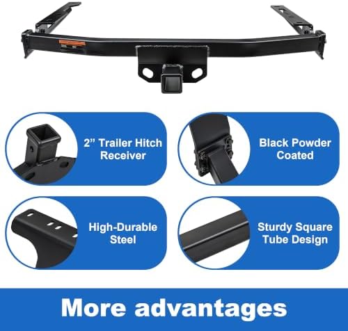 Class 3 Trailer Hitch 2" Receiver Fits 2020-2026 Toyota Highlander 13453 - Image 6