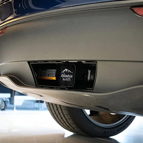 Swono Adventure Awaits Hitch Covers 2 Inch Inspiration Quote Adventure - Image 4