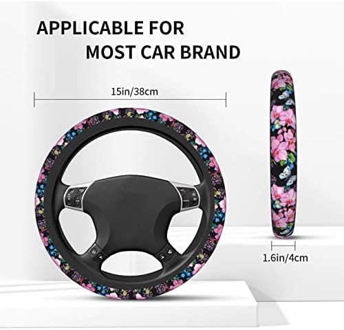Beautiful Butterfly Steering Wheel Cover - Image 2