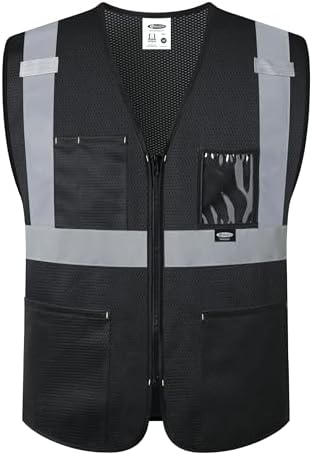 JKSafety Safety Vest for men women Hi Vis Vest by JKSafety