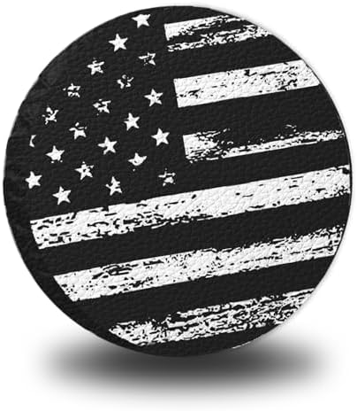 14" Spare Tire Covers for Tire, USA Flag Trailer Spare Tire Cover for by Unknown
