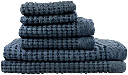 GILDEN TREE Waffle Towel Set Quick Dry Thin | 2 Bath Towels | 2 Hand Towels | 2 by GildenTree