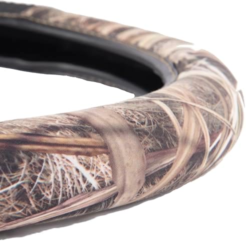 Ducks Unlimited Steering Wheel Covers, Universal Fit, Mossy Oak Shadow Grass - Image 2