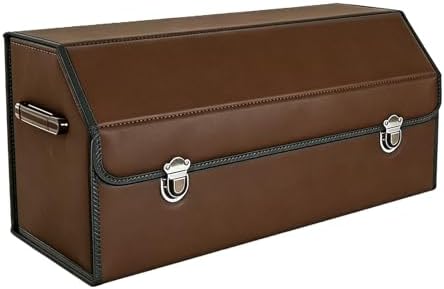 Car Trunk Organizer Leather Storage Box by JZAHYUKCover