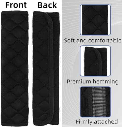 2Pcs Car Seat Belt Padding10.6In Car Seat Belt Shoulder Strap Cover Car - Image 5
