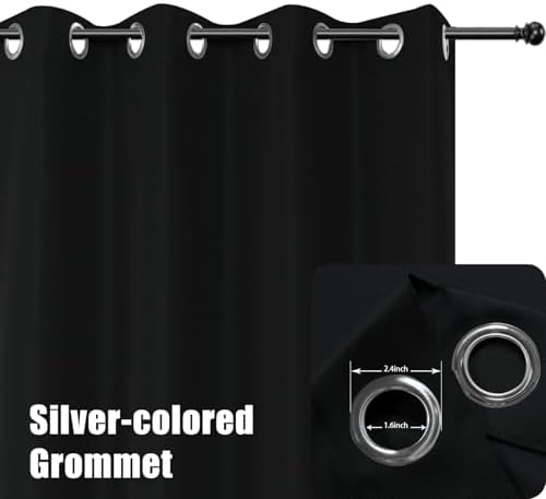 BONZER Outdoor Curtains for Patio Water Resistant - Image 2