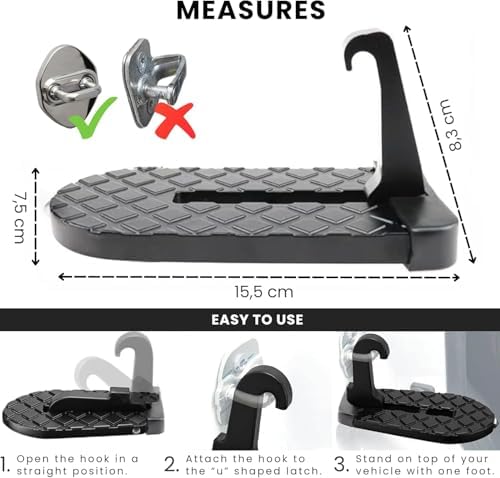 Car Door Pedal, for Mercedes Amg Gla 45 2020-2024 Car Doorstep Foot Folding - Image 7