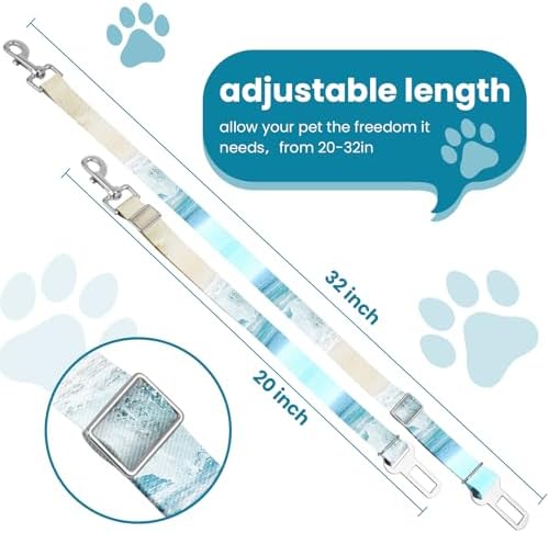 Adjustable pet cat and Dog car seat Belt，The Lanyard is Flexible and Adjustable - Image 2