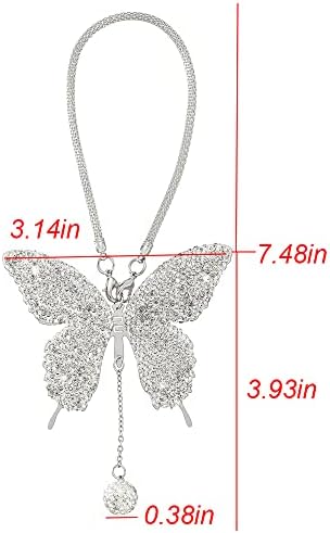 Rhinestones Butterfly Diamond Car Accessories - Image 7