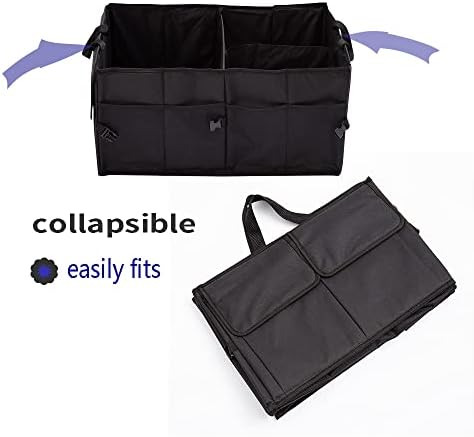 Trunk Organizer Car Basket for Car SUV Sedan Home Groceries - Image 3