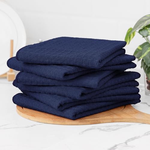 Homaxy Microfiber Waffle Weave Kitchen Towels, 6 Pack - Image 6