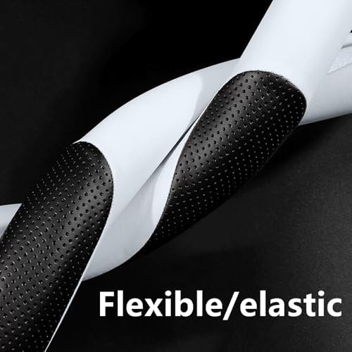Carodi Leather Car Steering Wheel Cover, Fashionable, Comfortable, Breathable - Image 3