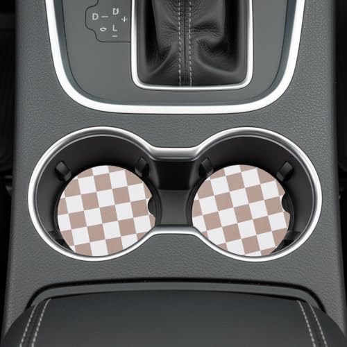2Pcs Car Coasters for Cup Holders, Absorbent Ceramic Car Cup Coaster - Image 7