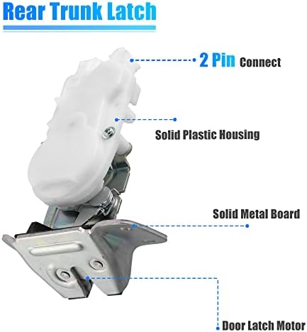 X AUTOHAUX Trunk Latch Lock Actuator 5808A079 - Image 4