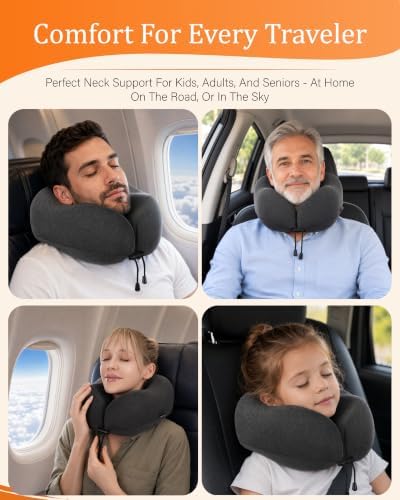 MLVOC Airplane Travel Neck Pillow - Image 6