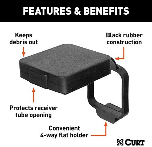 CURT 21728 Rubber Trailer Hitch Cover - Image 4