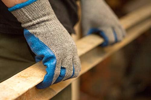 G & F Products - 3100-10 120 Pairs Large Rubber Latex Double Coated Work Gloves - Image 4