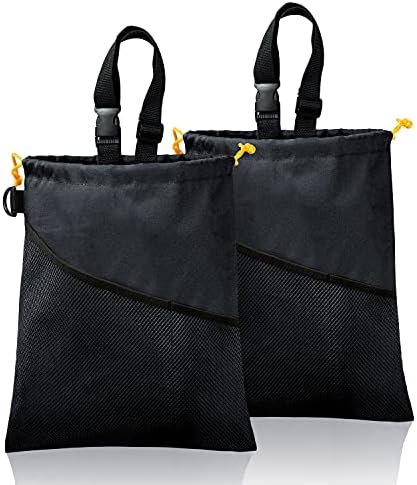 GNEGNI 2PCS Hanging Car Garbage Can by GNEGNI