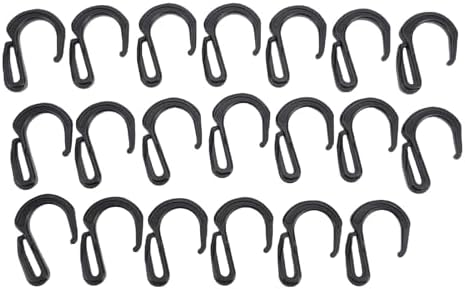 Bungee Cord Hooks 20 Pack Plastic S Clips Cargo Nets - Image 6