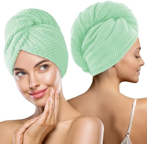 MaopaoBeauty 2 Pack Microfiber Hair Towel Wrap by BESTCHOICEFORYOU%EF%BC%81