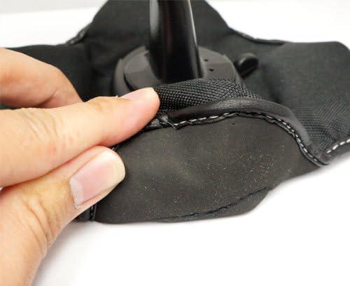 ChargerCity 17mm Ball Joint Portable Friction Mount Holder for Garmin GPS NonSkid Beanbag for Nuvi Drivesmart Drive Dezl Zumo Driveassist DriveLuxe StreetPilot RV (17mm Ball Joint)