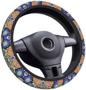 Elastic Steering Wheel Cover, 15 Inch Absorbing Sweat by Unknown