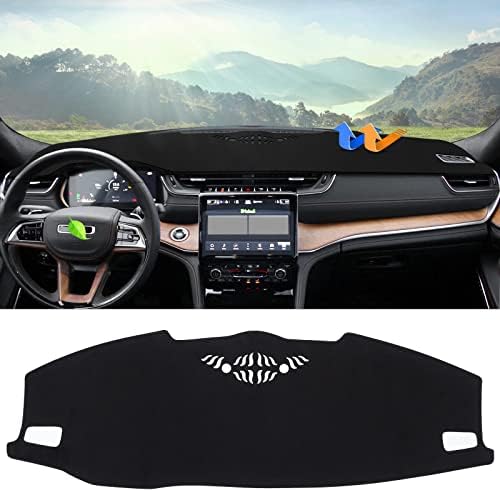 Autorder Dashboard Cover Mat for Jeep Grand Cherokee L 2021 2022 2023 2024 2025 by Autorder
