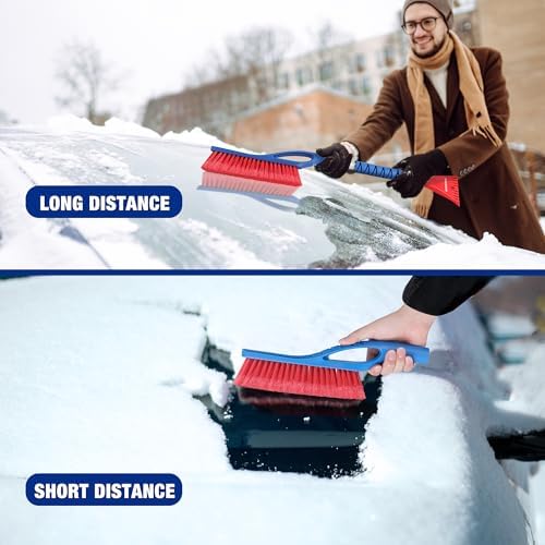 WORKPRO 3-Piece Snow Removal Kit, Snow Shovel, Ice Scraper & Snow Brush - Image 4