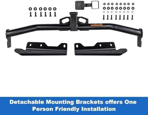 Class 3 Trailer Hitch 2" Receiver Fits 2014-2019 Toyota Highlander 13200 - Image 5