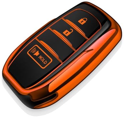 Tukellen for Toyota Key Fob Cover TPU Soft Protective Case for 2022-2026 Toyota by Tukellen